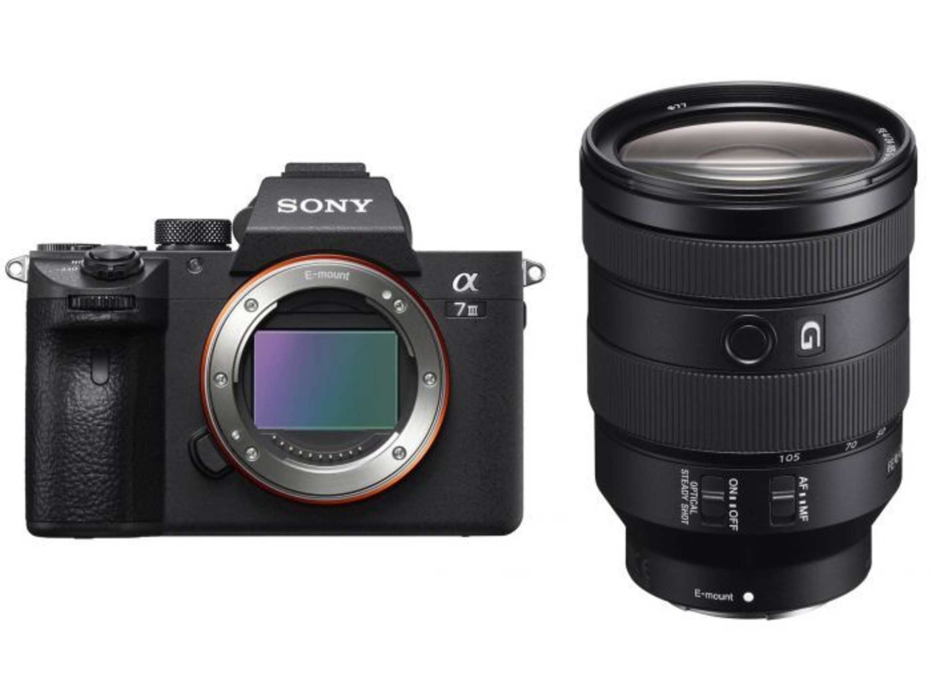 Камера із змінним об'єктивом Sony Alpha a7 III + FE 24-105 mm f/4 G OSS