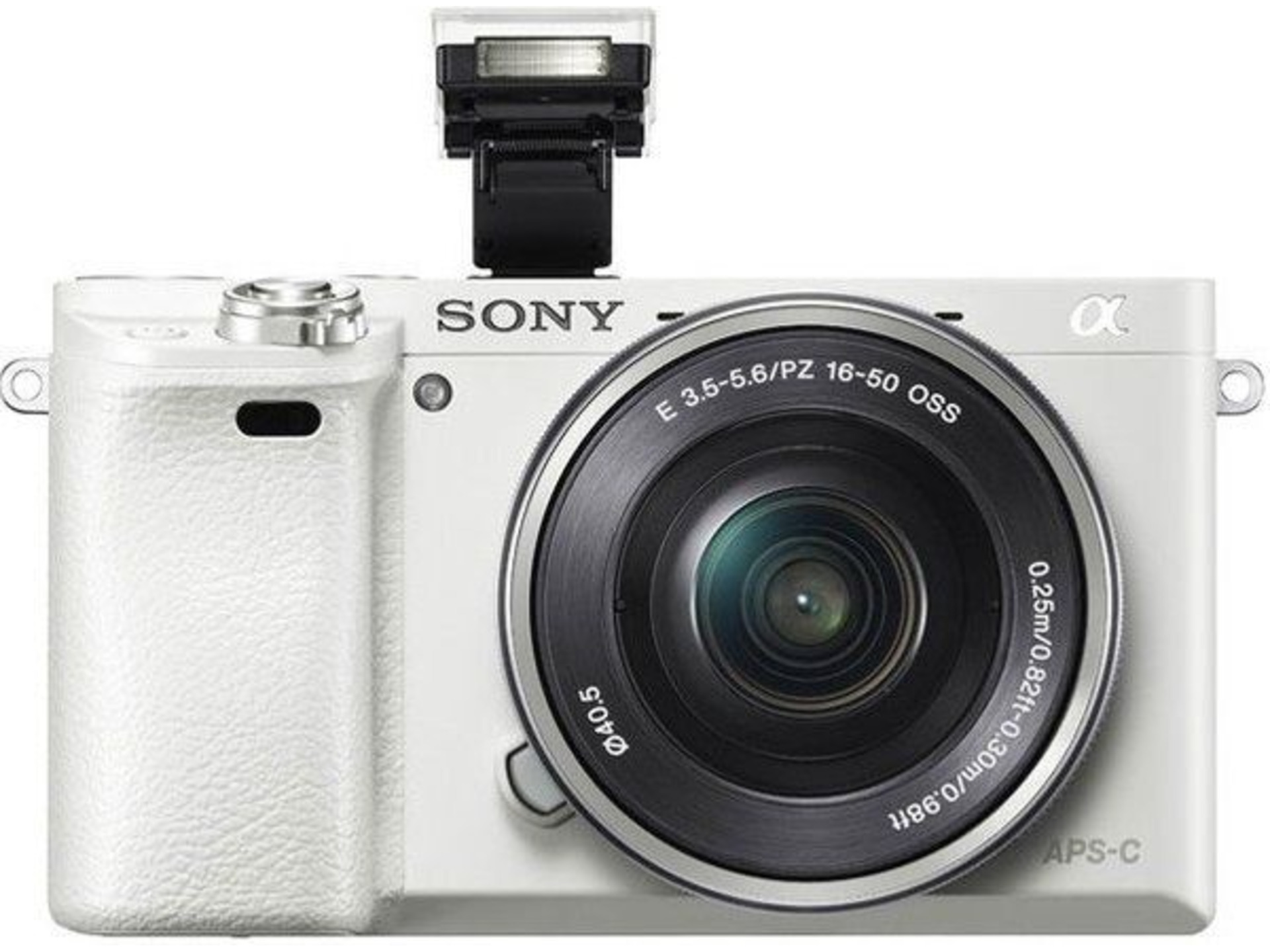 Камера із змінним об'єктивом Sony Alpha a6000 + 16-50 White