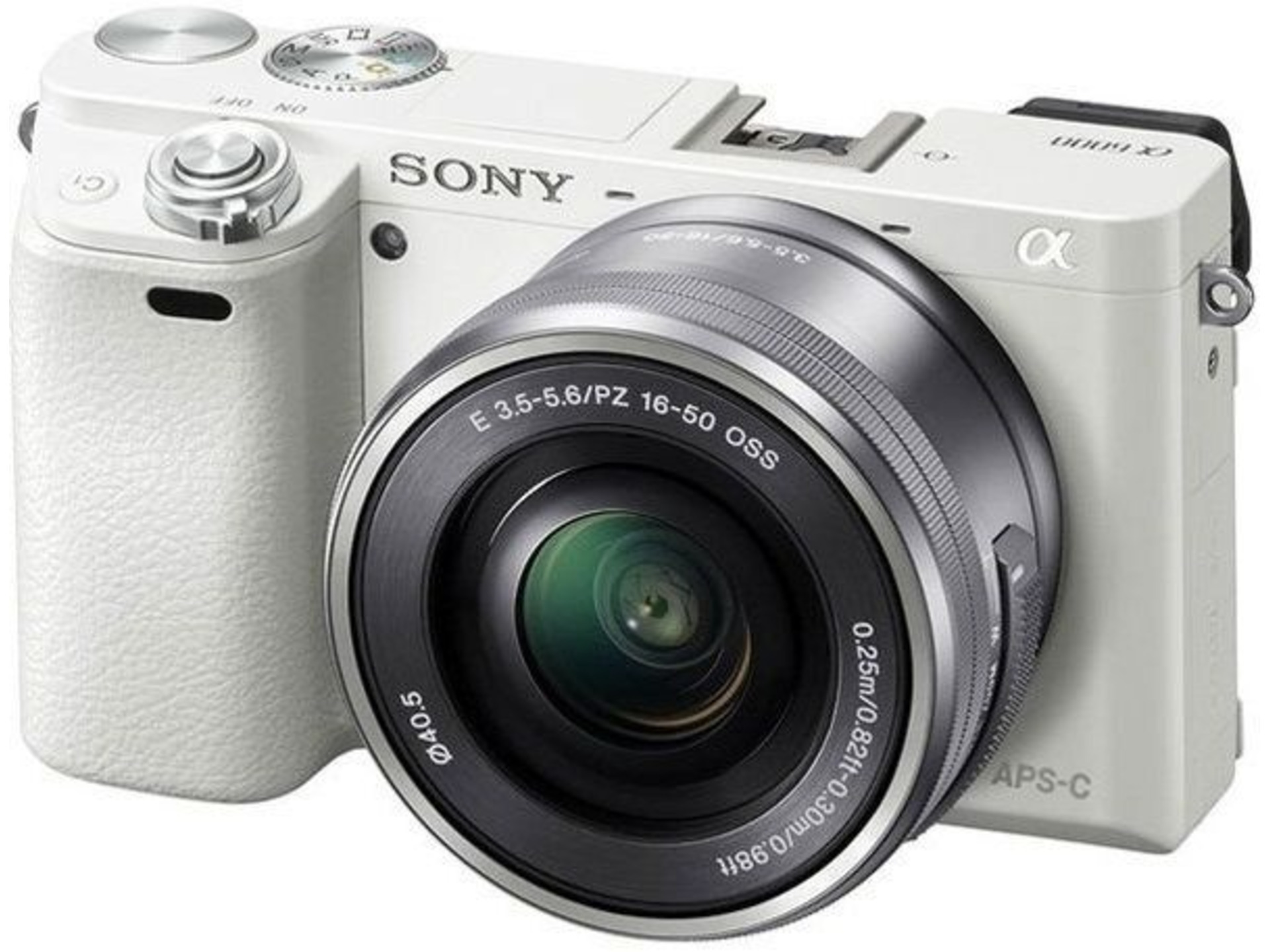 Камера із змінним об'єктивом Sony Alpha a6000 + 16-50 White